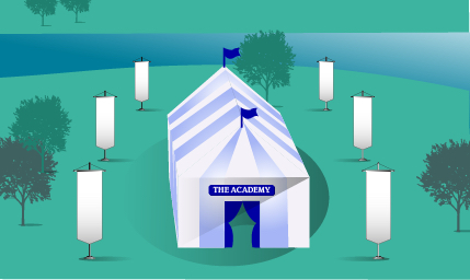 Academy Image on homepage